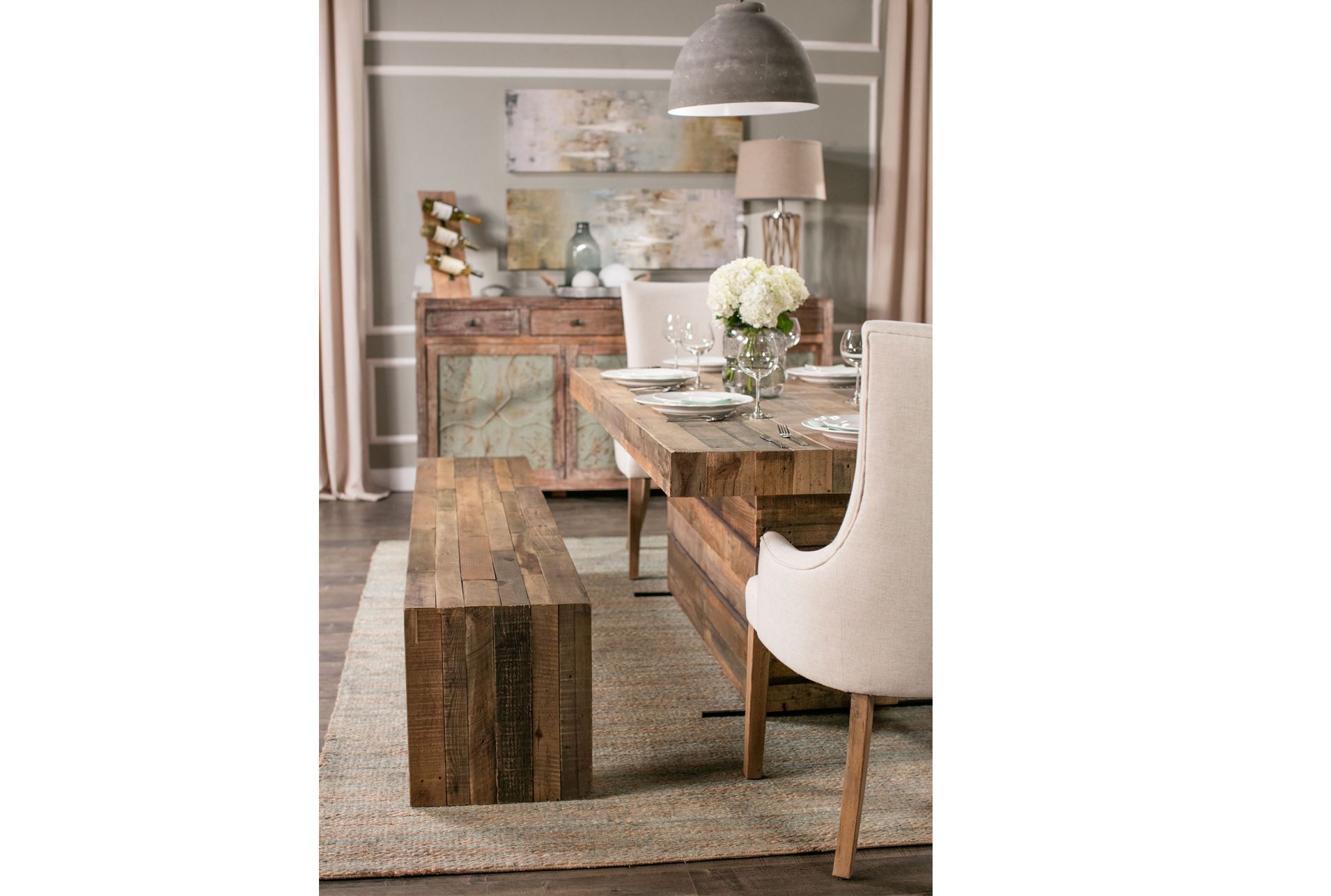 Tahoe Dining Bench Living Spaces