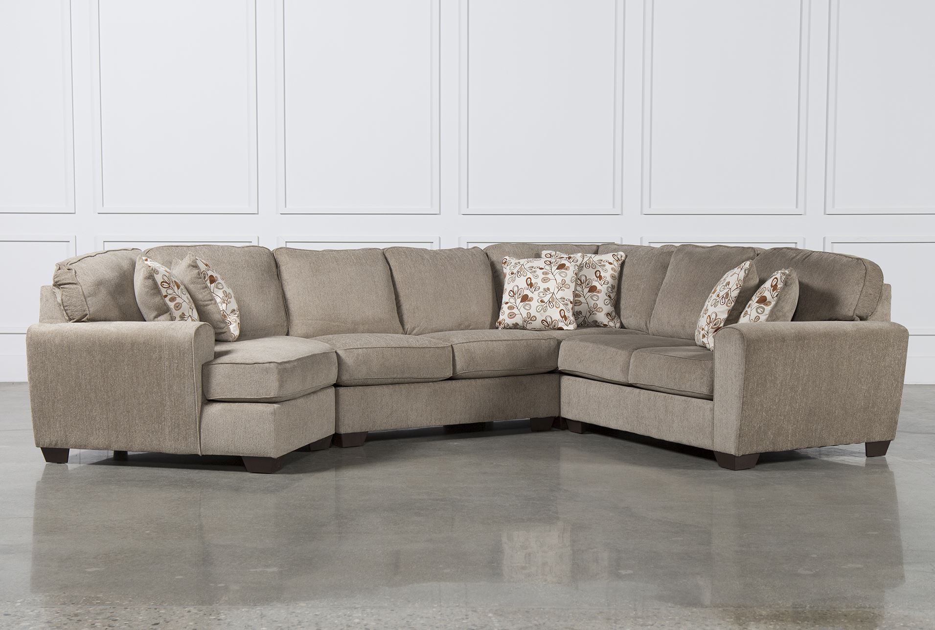 Patola Park 4 Piece Sectional W/Laf Cuddler - Living Spaces